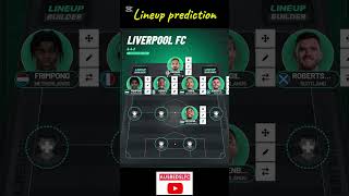 EPL Week 33: LFC line-up & score prediction #liverpoolfc  #anfieldagenda #premierleague #leogoals