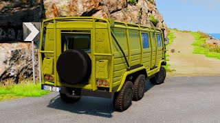 Cliff Roads #19 - Beamng Drive | Crashdriving