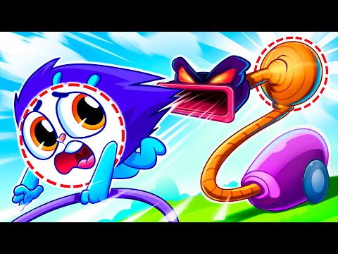 Vacuum Сleaner Song 🧹😻 | Funny Kids Songs And Nursery Rhymes by Baby Zoo Story