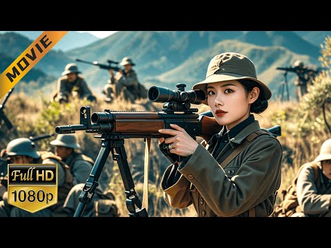 【特種兵電影】美女神槍手被日軍打暈擄走，幸好有人解救她，醒來後直接暴走殺穿日軍！⚔️ Kung Fu #抗日 #電影 #軍旅