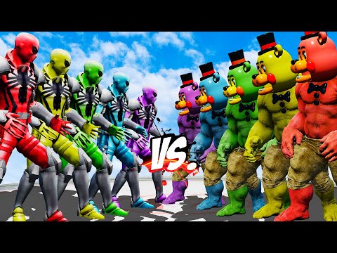 Freddy Hulk vs Agent Anti-Venom | Ultimate Team Showdown!