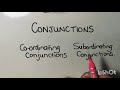 Exploring Conjunctions and Sentence Types