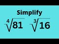 Simplifying Roots and Factors
