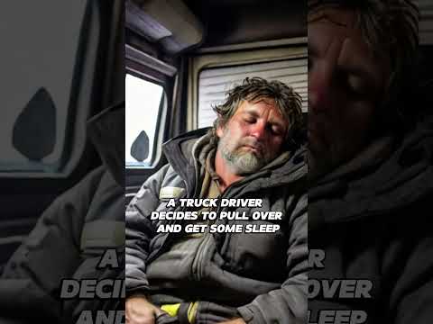 The Sleepless Truck Driver and the Time-Seeking Joggers! #shorts #funny #jokes
