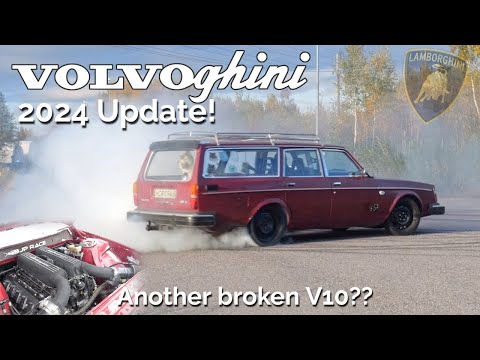 Volvoghini 2024 Update. Volvo 245 with Lamborghini V10 is this also broken now?