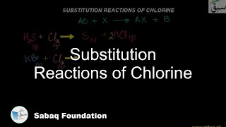 Substitution Reactions of Chlorine