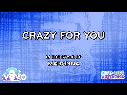 Madonna – Crazy For You (Bite Size Karaoke)