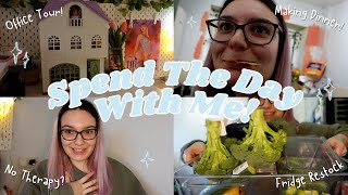 my therapist ghosted me, unpacking food delivery & making coffee🍓🌼 | vlog