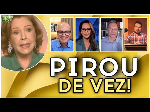 PASSOU DOS LIMITES - VELHA MILITANTE FAZ PERGUNTA BIZARRA AO VIVO.