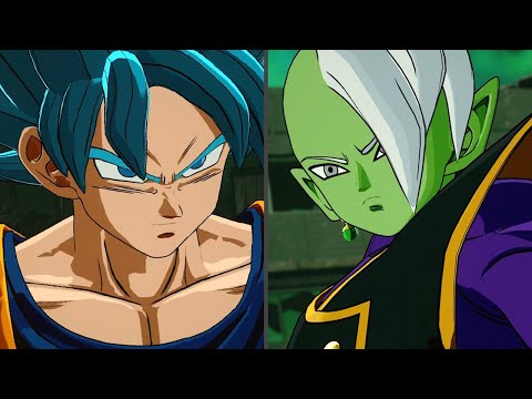 Dragon Ball Sparking! Zero - Goku Blue and Zamasu Interactions