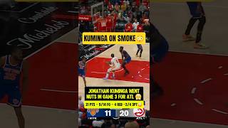 Kuminga WENT OFF on the Knicks😳
