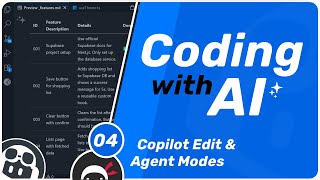 Coding with AI #4 - Edit & Agent Modes
