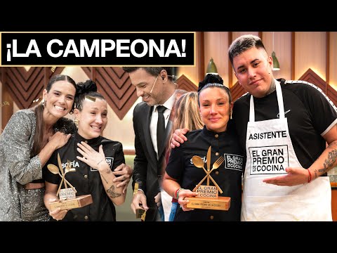 ¡SOFÍA GANÓ EL GRAN PREMIO DE LA COCINA! Reviví una final emotiva y de muy alto nivel