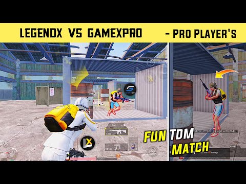 Legend X vs GameXpro 2v2 Fun TDM AR ONLY | PUBG Mobile