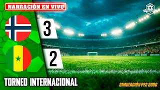 ✅ NORUEGA VS SENEGAL NARRACIÓN EN VIVO / PARTIDO SIMULADO PES 2026 | NOTICIAS DEL VERDE TV