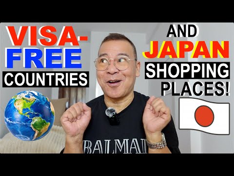 2nd HAND CD/DVD Player, P300 lang sa JAPAN?!😄🌎🇯🇵  LIST ng VISA-FREE Countries at SHOPPING sa JAPAN!