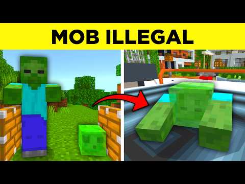 100 Eksperimen ILLEGAL Di Minecraft