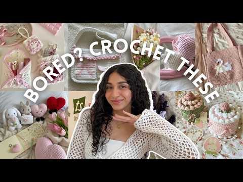 40+ FUN crochet ideas for when you’re bored (with FREE tutorials!)