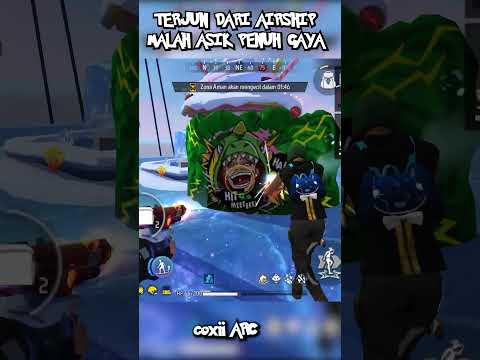 TERJUN DARI AIRSHIP MALAH ASIK DENGAN GAYA