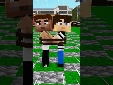 Bobby1545 Çocukları Kaçırdı! 😱 - Minecraft #shorts