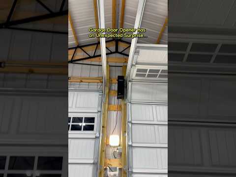 Unexpected Garage Door Surprise.... 😯