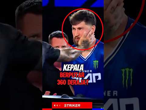 Viral‼️ Kepalanya Berputar 360 Derajat Setelah Ditampar💀