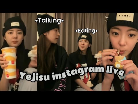 Yeji's Solo Live being turned into Lia Mukbang show 😅