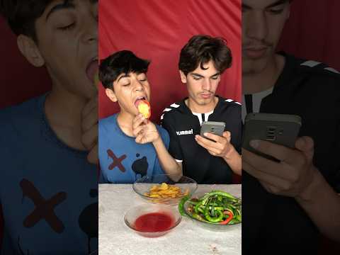 This Spicy Chips Prank Left Big Bro Screaming ! #shorts