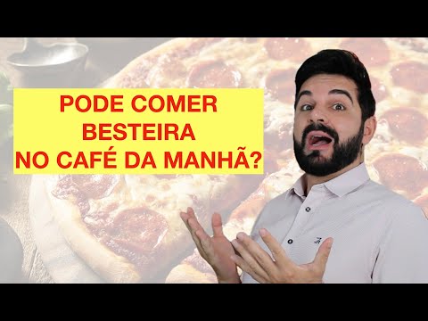 Comi pizza no Café da Manhã, e achei deliciosa!