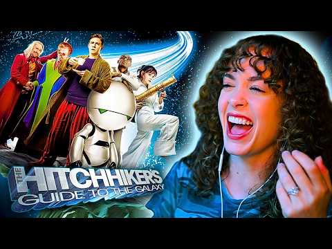 I'm obsessed with *HITCHHIKER'S GUIDE TO THE GALAXY*