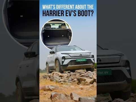 What’s different about the Harrier EV’s boot? #shorts