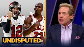 UNDISPUTED | Shannon laugh out loud "barnyard goat" on Brady passing Michael Jordan is more clutch