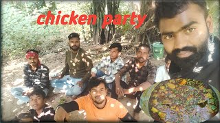 #vlogs chicken party in village || food vlog || village vlog #vlog #village