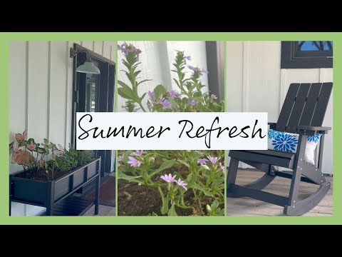 Summer Front Porch Makeover