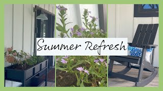 Summer Front Porch Makeover