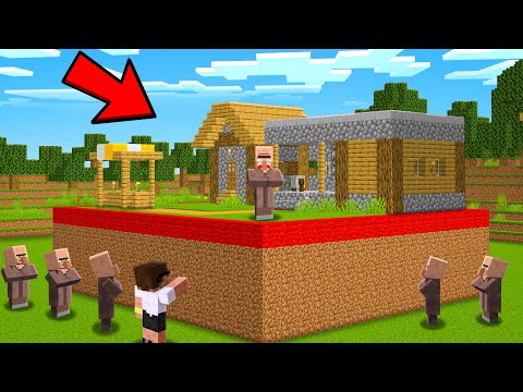Why this Villager Seperated the village in Minecraft..
