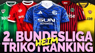 CALCIO BERLIN 2. Bundesliga Heimtrikot-Ranking 2025/26