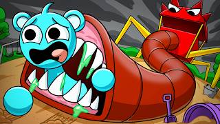 CURSE of the SPRUNKI SLIDE EATER... (Cartoon Animation)