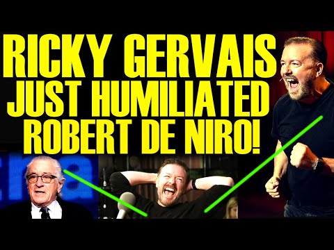 RICKY GERVAIS JUST DESTROYED ROBERT DE NIRO IN THE BEST WAY POSSIBLE! HILARIOUS BACKFIRE