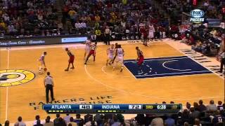 Atlanta Hawks 94 - 100 Indiana Pacers | NBA 25/3/2013