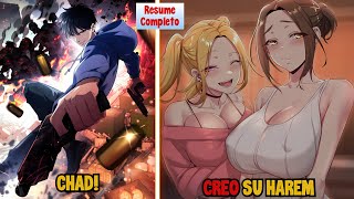 😈CREÓ SU HAREM EN EL FIN DEL MUNDO, LO PARA TODOS ES UN INFIERNO PARA EL ES CIELO | Resumen (1-4)