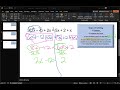 Solving Equations and Variables
