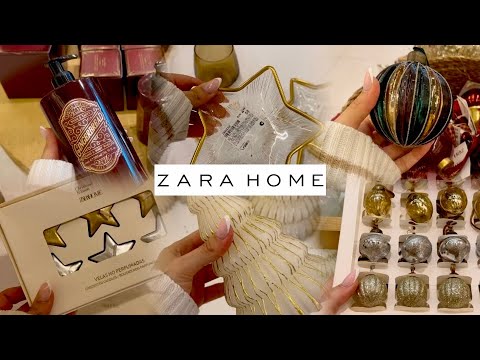 ¿Qué Hay de Nuevo en ZARA HOME para la Navidad 2024? IDEAS PARA DECORAR TU CASA🎄DECORACIÓN DEL HOGAR