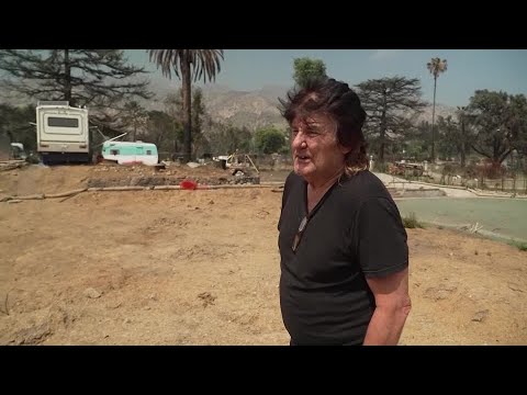 YouTube video thumbnail: Musician Grapples With RV Living Months After Wildfires