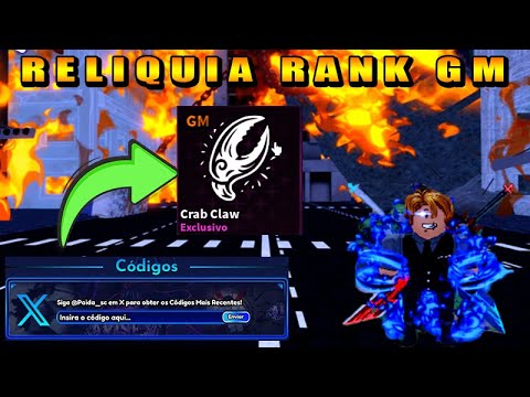CORRE!!!NOVO BOG DE RELIQUIA RANK GM NO ARISE CROSSOVER (SOLO LEVELING) ROBLOX