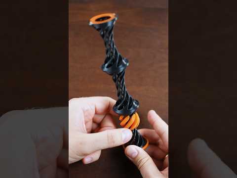 Напечатал новые спиральные игрушки #3dпринтер