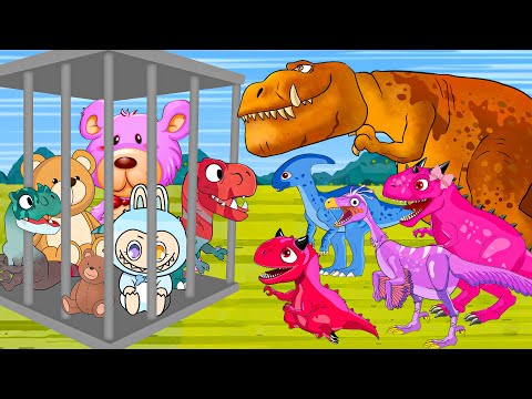 TYRANNOSAURUS REX , DINOSAUR T-REX, BRACHIOSAURUS: The BEST of Dinosaurs - Funny Dinosaur Cartoon