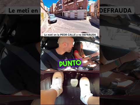La peor CALLE con la MEJOR alumna #examendeconducir #aprendeaconducir