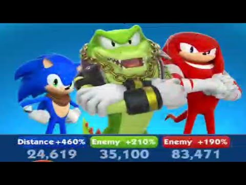 Sonic Boom 21 Knuckles vs Vector Gameplay - TZLGame