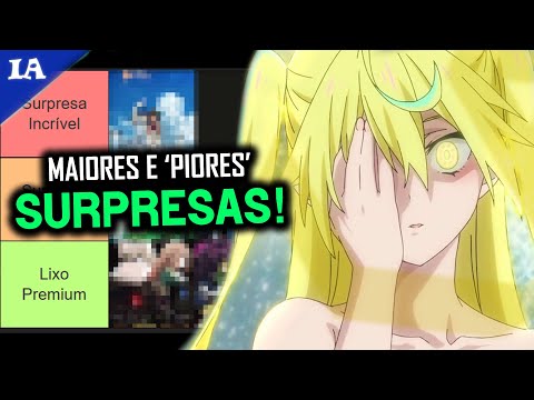 25 ANIMES QUE SURPREENDERAM EM 2024 - Tierlist